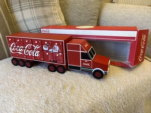 Coca Cola Truck. Wooden. Christmas. Advent Calendar. Primark. LN - Picture 1 of 7