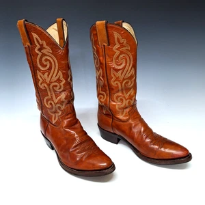 Stivali Skips originali vintage anni 80 uomo Orion western/cowboy stivali UK taglia 8 - Foto 1 di 14