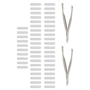 100 Pcs 0.87"/0.63"x0.2" Phone Dustproof Net Sticker Speaker Cover Silver - Photo 1 sur 7