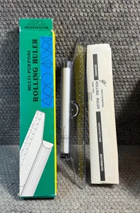 Mehrzweck Zeichner Rolllineal 12" Klar Kunststoff OVP - Bild 1 von 10