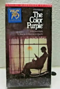 The Color Purple VHS Widescreen New Sealed Whoopi Goldberg, Danny Glover, Oprah - Picture 1 of 3