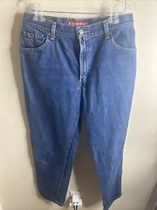 Vintage Levis 550 Relaxed Fit Jeans 12 M Denim Red Tab Pants - Picture 1 of 11