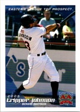 2005 Grandstand Bowie Baysox Minor League Baseball Card Tripper Johnson 