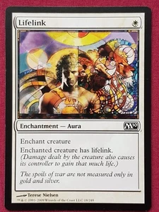 Magic The Gathering 2010 JUEGO BÁSICO M10 LIFELINK tarjeta blanca Magic The Gathering - Imagen 1 de 2