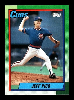 JEFF PICO ⚾ 1990 Topps Baseball #613 Chicago Cubs - Image 1 of 2