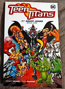 TEEN TITANS book one Geoff Johns TPB DC Comics OOP Robin Superboy Kid Flash - Picture 1 of 3