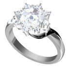 Diamond Engagement Ring 18k White Gold GIA Certified Round Cut 2.00 Carat