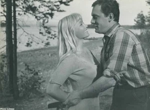 MARINA VLADY MAURICE RONET LA SORCIERE 1955 VINTAGE PHOTO ORIGINAL - Imagen 1 de 2
