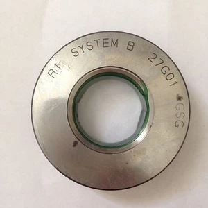 GSG R1 SYSTEM B 27G01 CALIBRO ANELLO FILETTATO CONICO PER TUBI - Foto 1 di 2