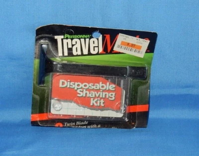 Kit de afeitado desechable Personna Travel Mate en tarjeta 2 cartuchos  Foto 1 de 3