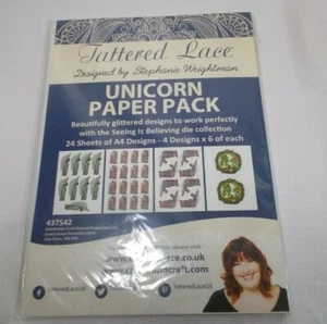 Tattered Lace Unicorn Paper Pack (TLP1) - Picture 1 of 1
