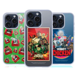 OFFICIEL ROBOT CHICKEN GRAPHIQUES ÉTUI COQUE EN GEL POUR APPLE iPHONE TÉLÉPHONES - Photo 1 sur 10