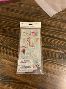 Hallmark Stickers Puffy Buffant Jingle the Dog 20 PC per Package - Picture 1 of 7