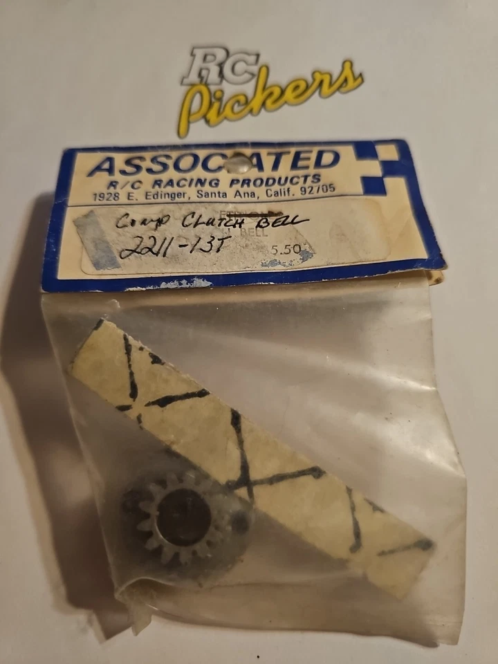 Team Associated 2211-13T Competition Clutch Bell Edinger RC500 RC250 Nitro (P2) - Image 1 of 1