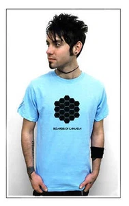 Boards of Canada Honeycomb Electronic Indie hellblaues Shirt - Bild 1 von 18