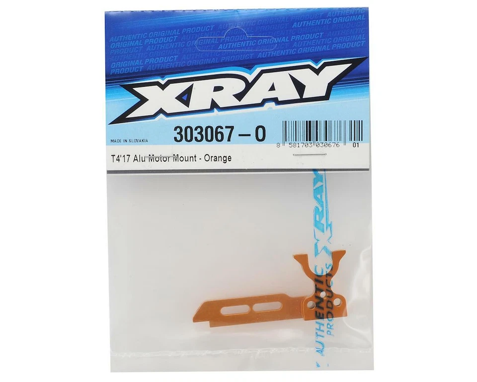 XRAY T4 2017 Aluminum Motor Mount XRA303067-O RC Car Remote Control Touring - Image 1 of 1