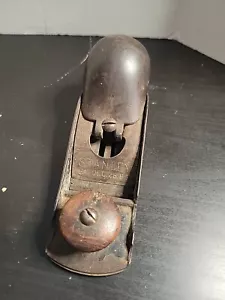 Vintage Stanley Low Angle Block Plane Carpenters Woodworking - Picture 1 of 15