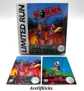 WORMS Game Boy (Pfirsichpatrone) + 1 Sammelkarte limitierte Auflage Spiele LRG Nintendo - Bild 1 von 6