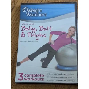 Weight Watchers Work Your Belly,Butt And Thighs (2010 DVD) NEW SEALED - Picture 1 of 2