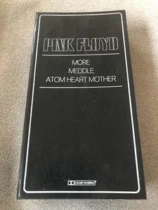 Pink Floyd 3 MC EMI Box Set Belgien 1977 mit Poster Tape Kassette K7 MORE MEDDLE - Bild 1 von 7