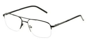 VIVA VV0301 B84 Black Metal Aviator Optical Eyeglasses Frame 54-17-140 VV RX - Picture 1 of 1