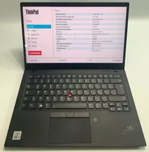 Thinkpad X1 Carbon Gen8 14" • Core i7 10th Gen • 16GB RAM 512GB German QWERTZ - Picture 1 of 10