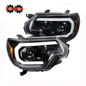 Faros proyectores brillantes BK C DRL para Toyota Tacoma 12-15 - Imagen 1 de 4