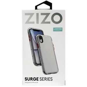 ZIZO, Tempered Glass/Surge  Serier Clear case for iPhone XR /FREE TEMPERED GLASS