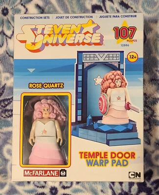 McFarlane Toys Steven Universe "Rose Quarts Temple Door Warp Pad" Nuevo Foto 1 de 4