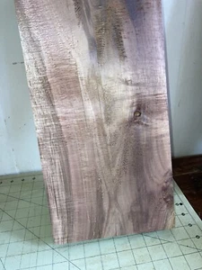 One Board Hawaiian Koa Wood w/Mild Fiddleback Curl ~ 23" x 8" x 2" (#649) - Picture 1 of 9