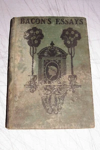 Antique Francis Bacon Bacon’s Essays Mershon Company Hardcover Collectible Book - Picture 1 of 8