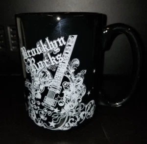 Brooklyn Rocks Coffee Tea Mug Black By M Ware New Fast Ship - Picture 1 of 4
