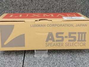 LUXMAN AS-5III Speaker Line Selector Silver Gray Hi-res 240 × 65 × 95 mm - Picture 1 of 2