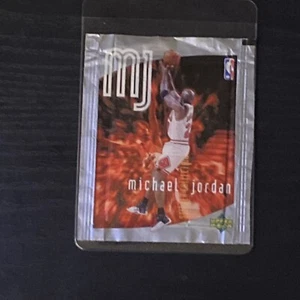 1998 Upperdeck International MJ Sticker Pack Michael Jordan Sealed 6 Card Pack - Picture 1 of 2