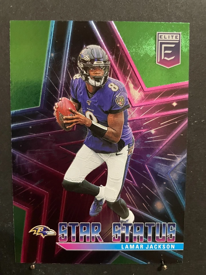 LAMAR JACKSON | Pick & Choose | Inserts Prizms Holo Parallel | Ravens MVP - Image 1 of 1