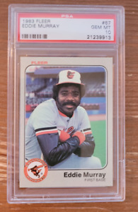 1983 Fleer Eddie Murray #67 PSA 10 Baltimore Orioles (OKU_2)