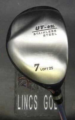 Unbranded UT-01L Stainless Steel 25° 7 Wood Ladies Graphite Shaft Chaucer Grip - Image 1 of 4