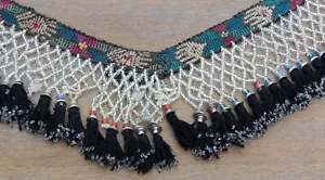 Tassel Segusha Belly Dance Uzbek VINTAGE 3.54" x 46.46" FAST Shipment 10357 - Picture 1 of 8