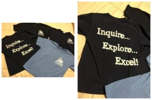 Lot 4 Mayport Elementary Coastal Science Academy School T-Shirts Kids Sz Sm/Med - Picture 1 of 5