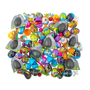 Bulk Religious Toy-Filled Plastic Easter Egg Assortment, 504 Pc. - Picture 1 of 4