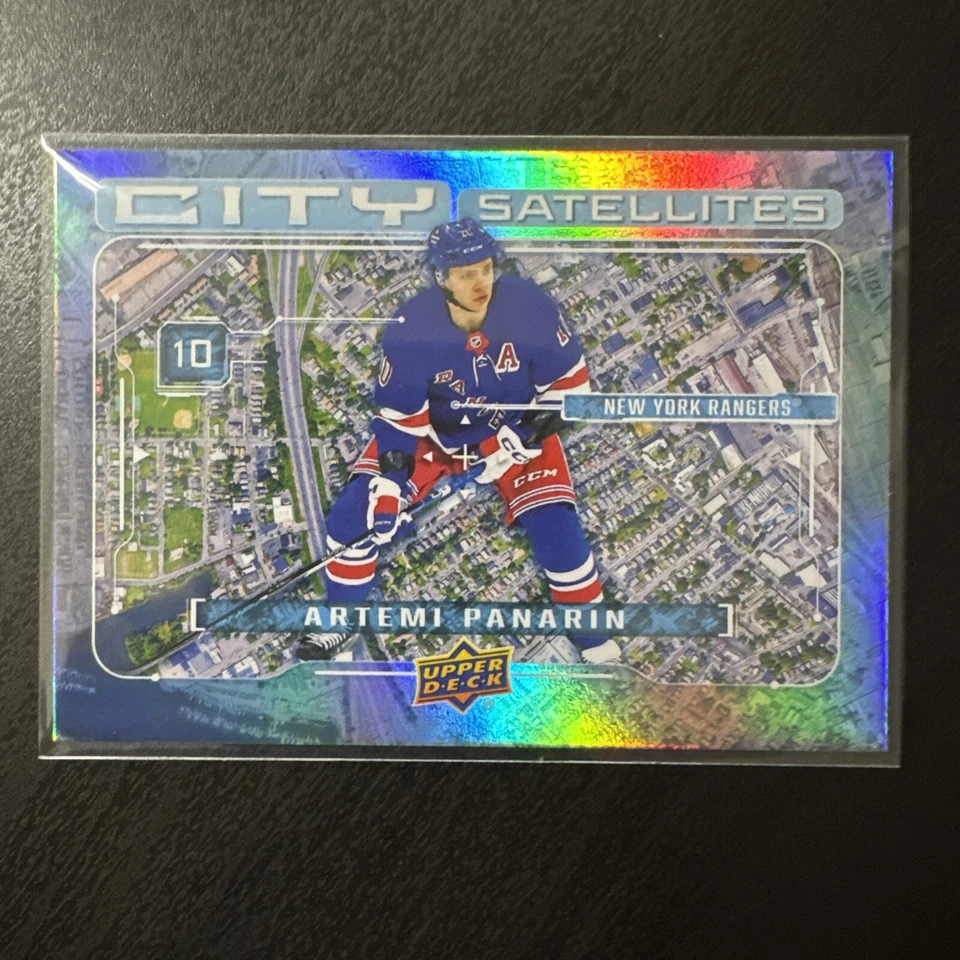 2024-25 Upper Deck Series 1 - CS-18 Artemi Panarin - City Satellites Speckle - Image 1 of 2