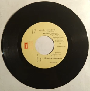 PETER KENT -IT´S A REAL GOOD FEELING- 1981 MEXICAN 7" SINGLE, SYNTH POP - Picture 1 of 3