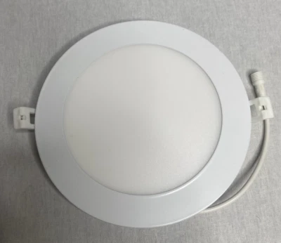 Luz empotrada blanca fría redonda de 15 W 7 pulgadas con panel de techo LED Foto 1 de 4