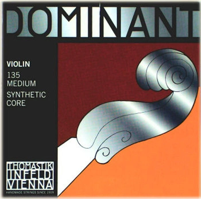 Dominant Violin Strings 4/4 Full Set Medium 135 Synthetic Core UK Postage