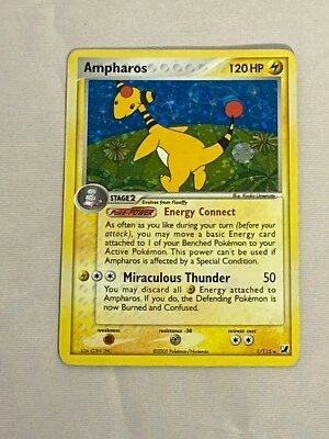 Pokemon Ampharos Unseen Forces 1/115 - Image 1 of 2