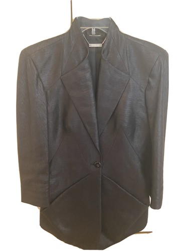 Giacca blazer nero donna Alexander Mcqueen originale taglia 44