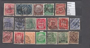 STAMPS  GERMANY REICH   USED  (L22472) - Picture 1 of 1