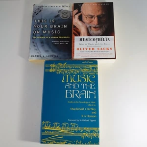 Musicophilia + This is Your Brain on Music + Music & the Brain - Lot of 3 Books - Picture 1 of 8
