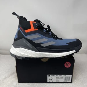 Adidas Terrex Free Hiker GTX 2.0 Wonder Steel Hiking Shoes Men’s Size 10 HQ8382 - Picture 1 of 10