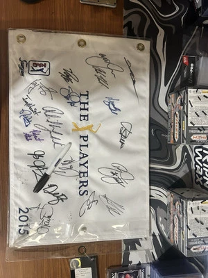2015 PGA TOUR AUTO FLAG ‼️ RICKY FOWLER! JORDAN SPIETH! JASON DAY! - Image 1 of 3